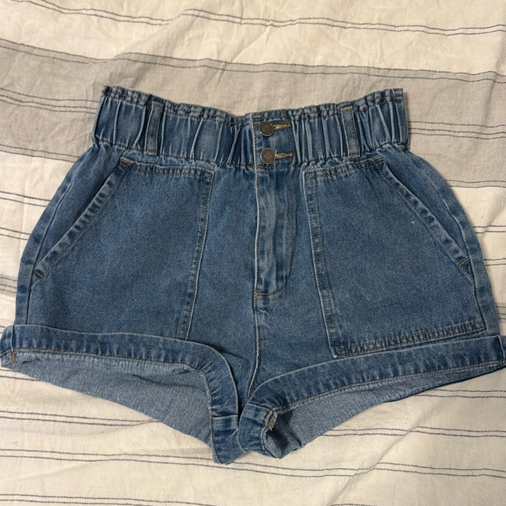 Denim Bag Shorts